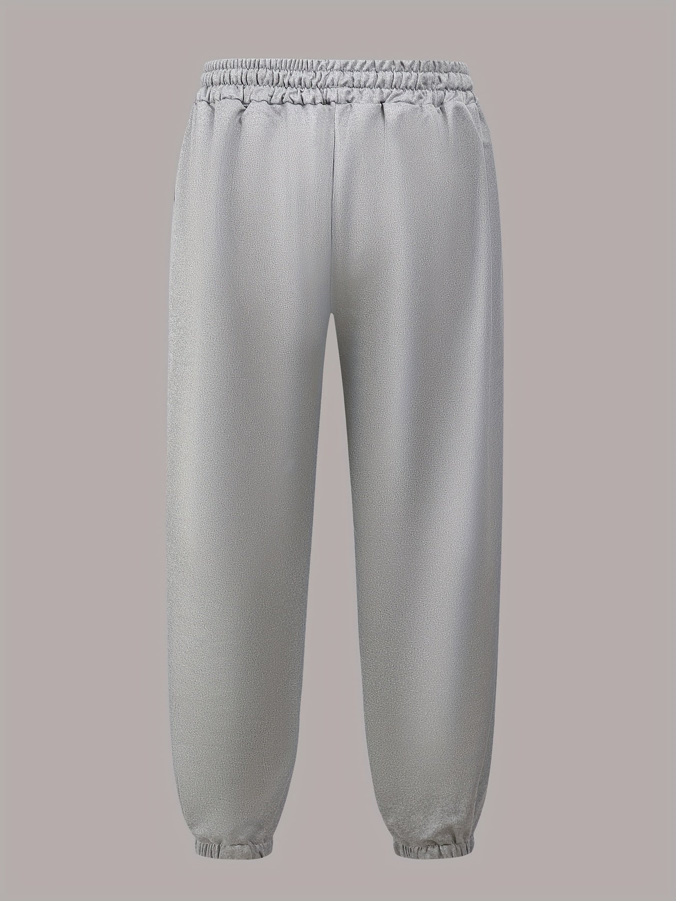 Halloween Ghost Print Trendy Sweatpants Loose Fit Pants Men's Casual Joggers For Men Fall Winter Running Jogging